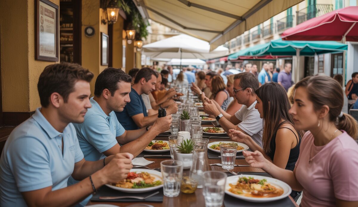 Günstiges Menü im Restaurant Es Foraster in Palma de Mallorca