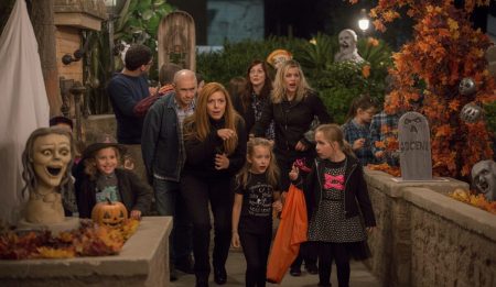 Halloween in Palmanyola zieht hunderte Besucher an Gruselgarten zu Halloween in Palmanyola, Mallorca mit Dekorationen