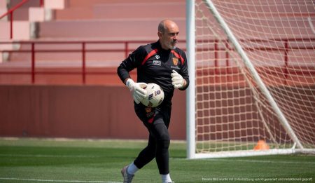 Pichu Cuéllar bereitet sich auf ein historisches Spiel bei RCD Mallorca vor