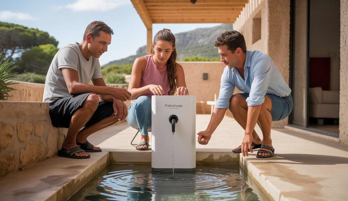Innovative Trinkwassertechnologie auf Mallorca, das System sowie die Installation