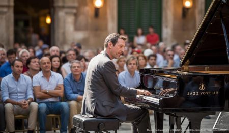 Fred Hersch spielt beim Jazz Voyeur Festival in Palma de Mallorca Piano.