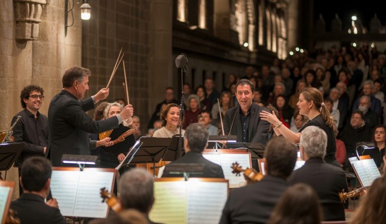 Jubiläumskonzert der Simfònica in Pollença zur Ehre von El Pi de Formentor Konzert in der Kirche von Pollença zur Feier von El Pi de Formentor