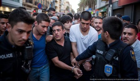 Gewaltszene in Palma: Polizei kontrolliert Jugendliche, um Eskalation zu verhindern