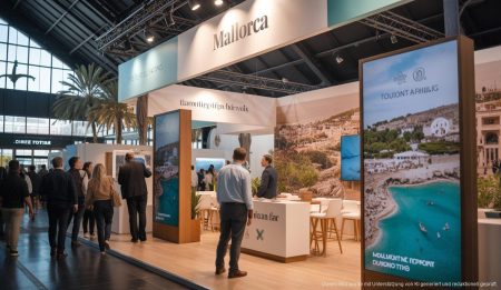 Mallorca präsentiert Künstliche Intelligenz bei einer Tourismusmesse in London.