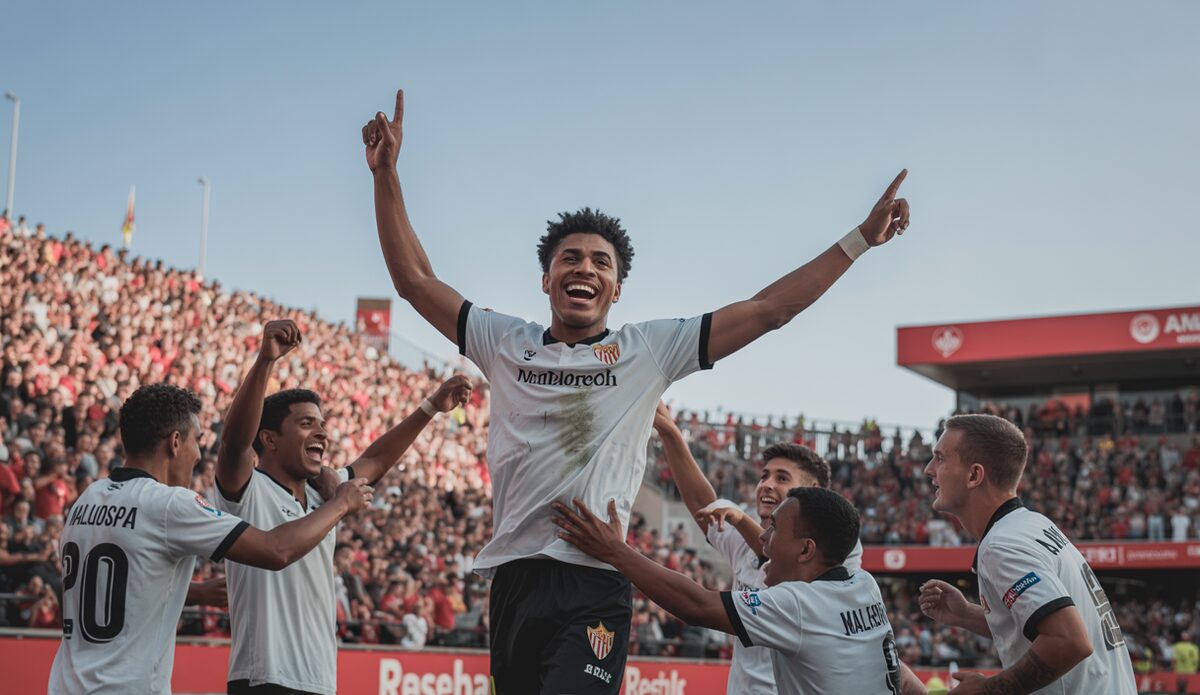 Mateo Joseph sichert Mallorca den Sieg gegen Sevilla mit zwei Toren.