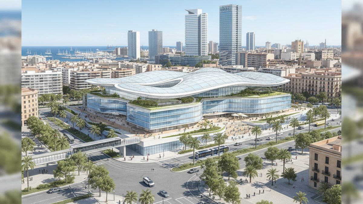 Moderner Entwurf für neues Messegelände in Palma