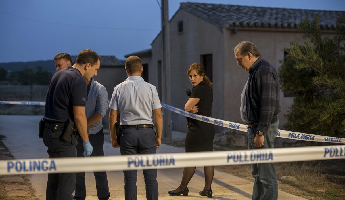 Brutaler Mord in Colònia de Sant Jordi: Ex-Schwiegermutter getötet Kriminalpolizei untersucht Tatort in Colònia de Sant Jordi