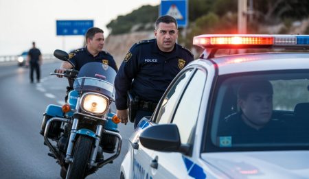 Motorradfahrer auf Mallorca von Guardia Civil gestoppt Motorradfahrer auf Mallorca von Guardia Civil gestoppt wegen Verkehrsverstoß