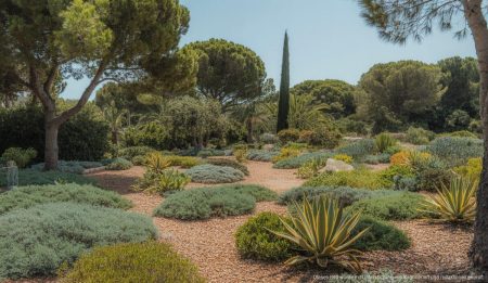 Nachhaltiger Gartenbau auf Mallorca mit wassersparenden Trockengärten.