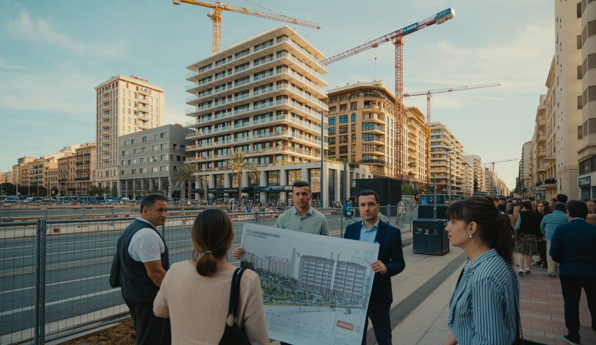 Neue Hochhäuser in Son Güells, Palma de Mallorca