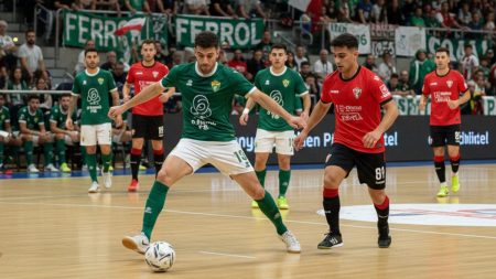 Illes Balears Palma Futsal verliert knapp gegen O Parrulo Ferrol Futsal-Spiel zwischen Illes Balears und O Parrulo