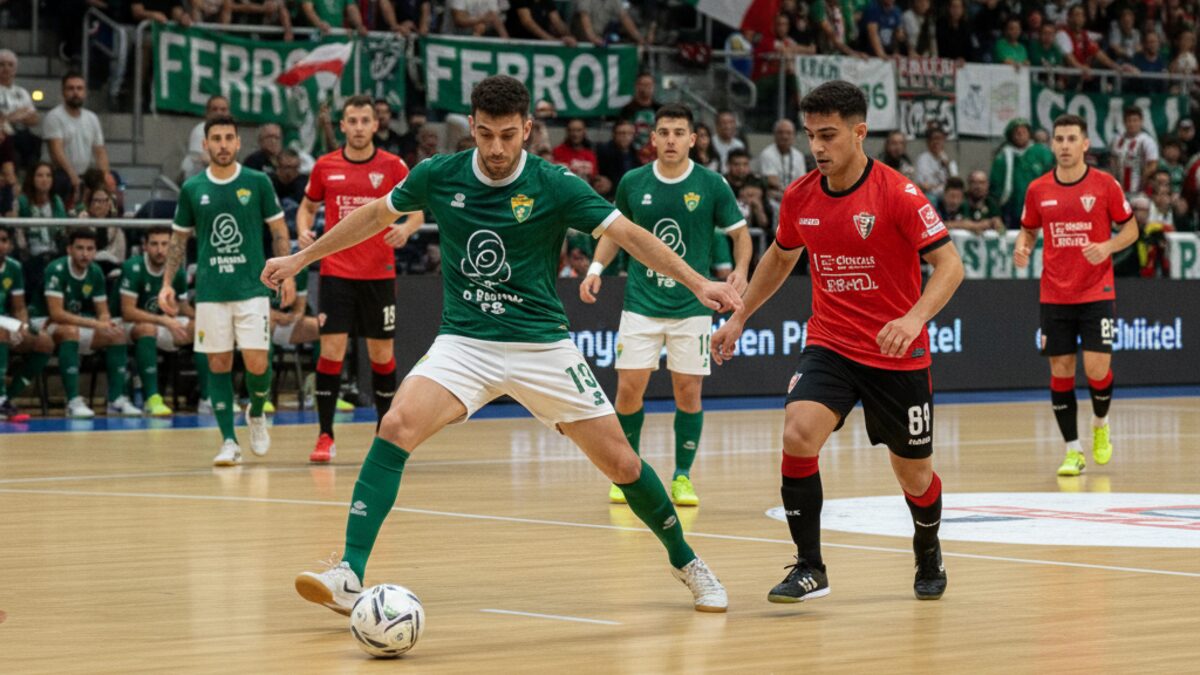 Futsal-Spiel zwischen Illes Balears und O Parrulo