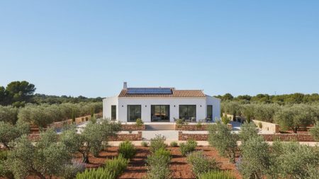 Palma legalisiert weiteres illegales Chalet in Son Anglada Modernes Chalet in Son Anglada auf einem landwirtschaftlichen Grundstück nach Legalisierung in Palma