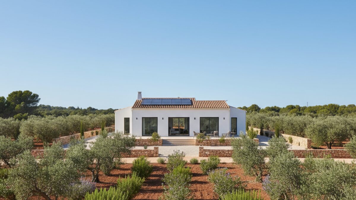 Modernes Chalet in Son Anglada auf einem landwirtschaftlichen Grundstück nach Legalisierung in Palma