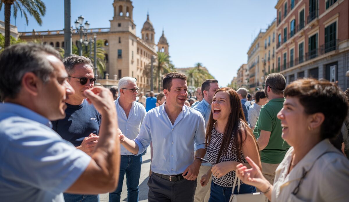 Palma de Mallorca Namensdebatte bei Vox in der Stadt Palma