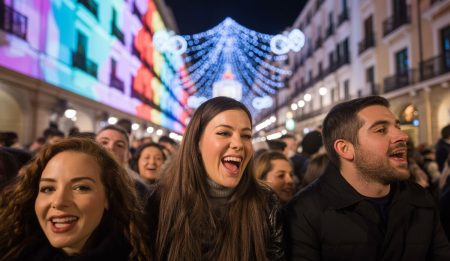 Palma begrüßt die Adventszeit mit spektakulärer Lichtzeremonie Palma erstrahlt bei der Eröffnung der Weihnachtszeit in festlichen Lichtern.