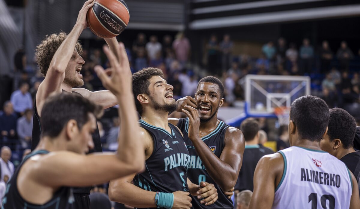 Palmer Basket Spiel im Palau d’Esports de Son Moix