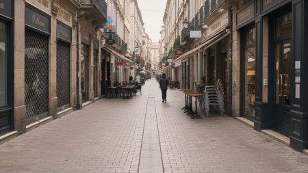 Peatonalisierung: Stillstand auf Palmas Straßen Leere Velázquez-Straße nach Peatonalisierung in Palma