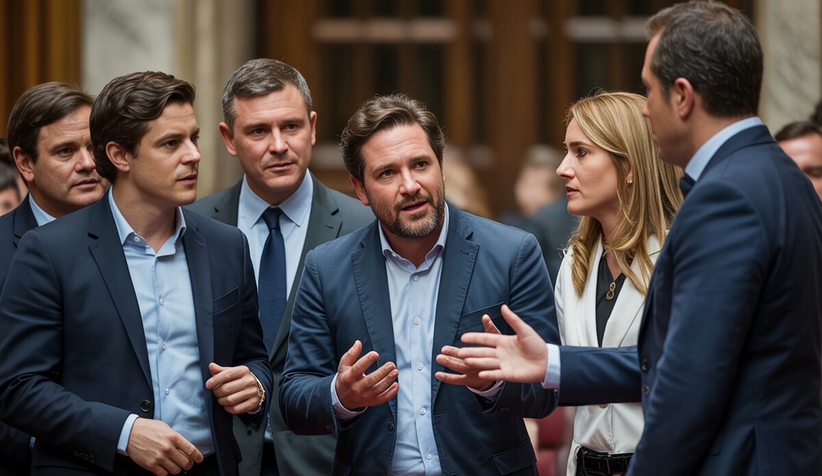 Politische Debatte im balearischen Parlament auf Mallorca