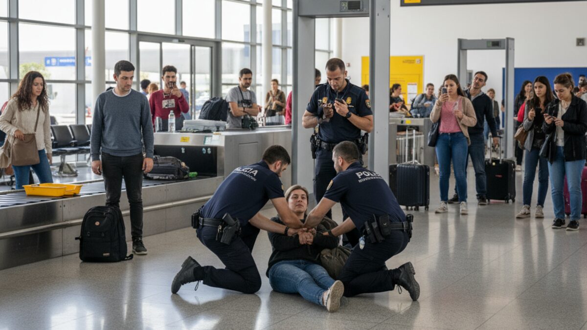 Festnahme am Flughafen von Palma wegen großangelegtem Diebstahl