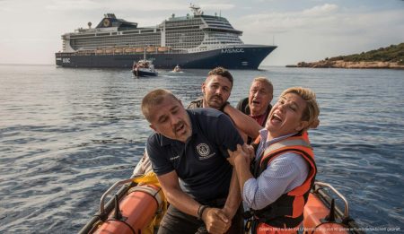 Kreuzfahrtschiff rettet 19 Migranten nahe Mallorca Kreuzfahrtschiff rettet Migranten vor Mallorca