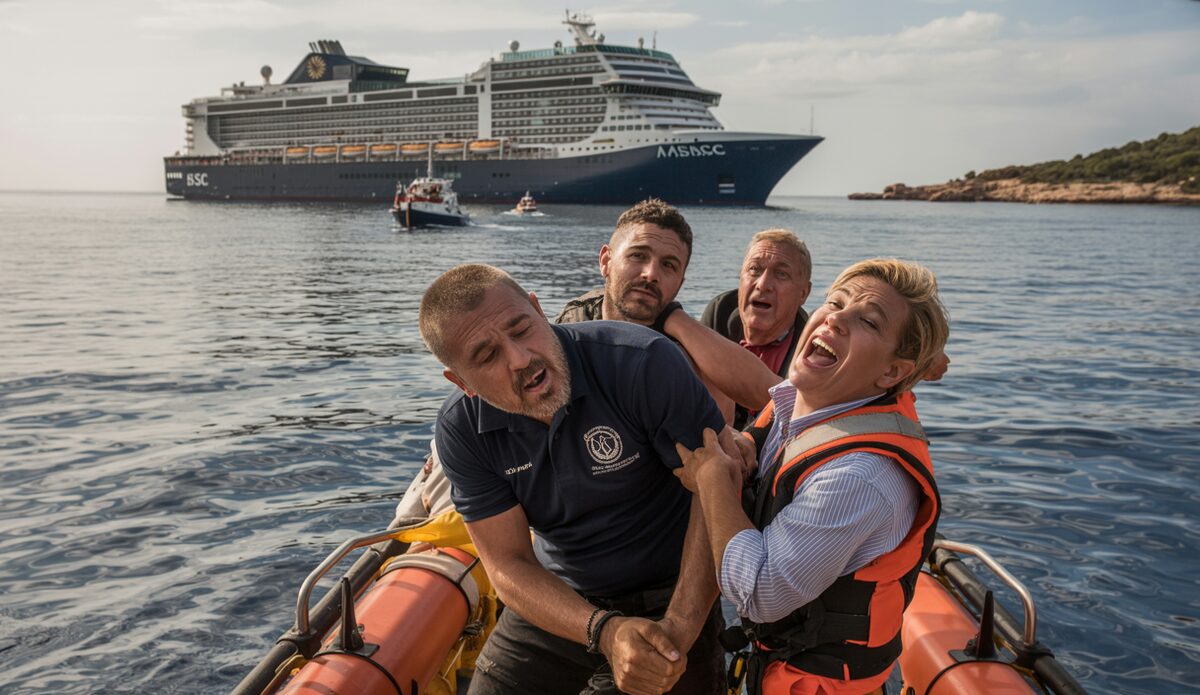 Kreuzfahrtschiff rettet Migranten vor Mallorca