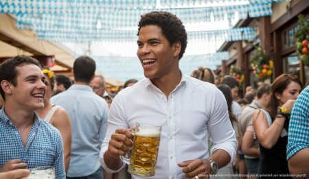 Roberto Blanco feiert Oktoberfest auf Mallorcas Luxus-Event Roberto Blanco beim Oktoberfest auf Mallorca mit Gästen.