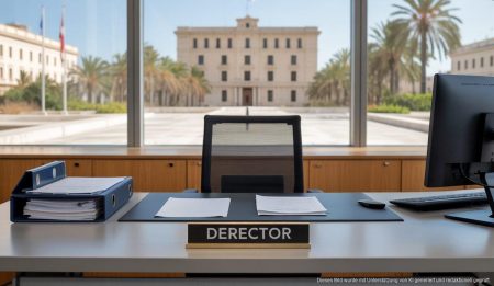 Rücktritt im SOIB: Neuer Leiter verlässt nach nur drei Monaten Leerer Schreibtisch im SOIB-Büro, symbolisch für Rücktritt