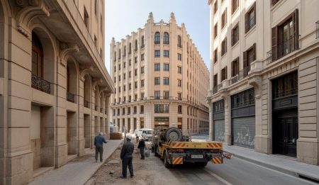 Sanierung des historischen Gebäudes Cecilio Metelo in Palma gestartet Sanierung des historischen Cecilio Metelo Gebäudes in Palma