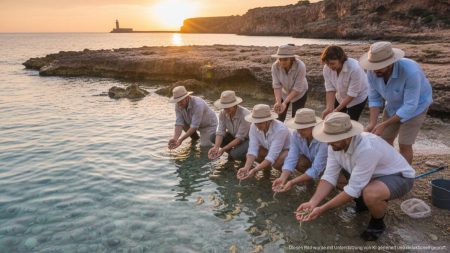 Seepferdchen werden in den Gewässern von Mallorca ausgewildert