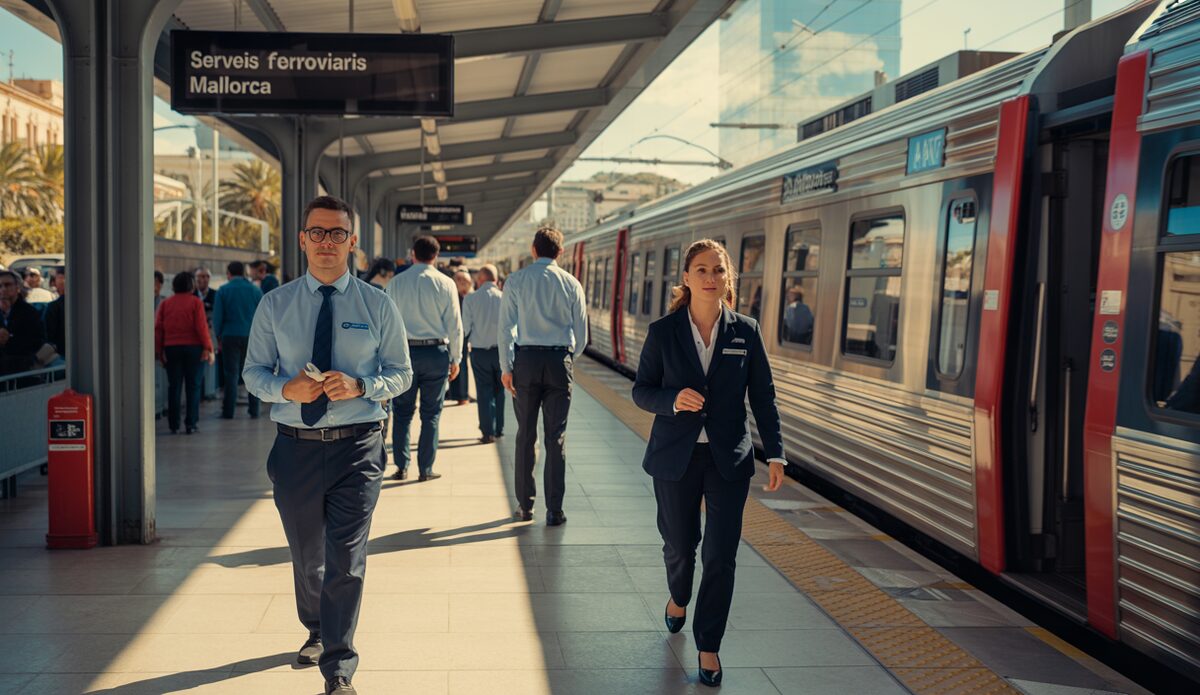 Serveis Ferroviaris de Mallorca plant Personalausbau auf Mallorca.