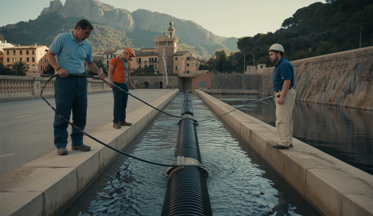 Innovative Wasserversorgung in Sóller durch Umkehrung der Wasserzufuhr