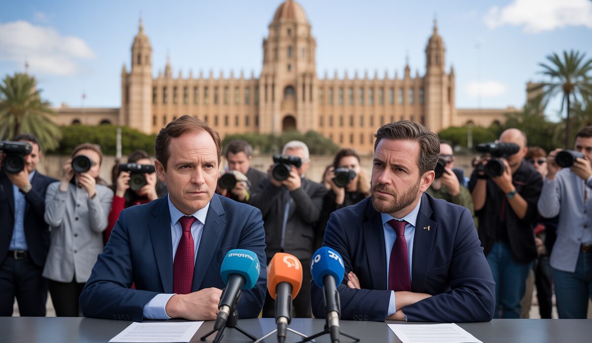 Sozialistische Sprecher im Parlament von Mallorca lehnen Fragen ab.