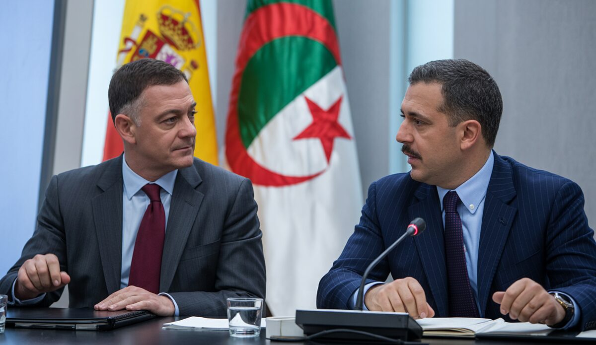 Spanischer und algerischer Innenminister beim Treffen zu Menschenschmuggel
