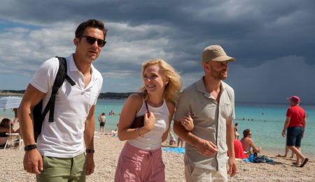 Spanien profitiert von britischen Touristen trotz Sturmwarnungen Britische Touristen auf Mallorca trotz Sturmwarnungen