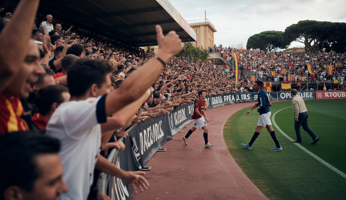 Copa del Rey auf den Balearen: Spieler im Einsatz