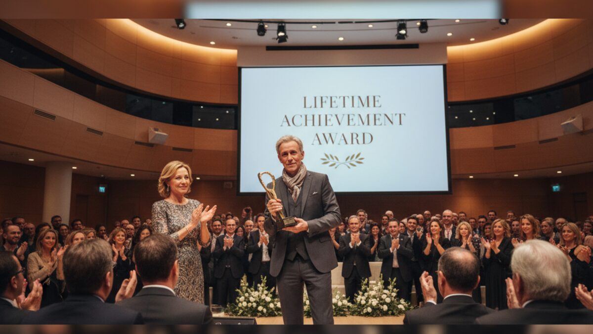 Steve Buscemi erhält bei einer feierlichen Gala im Palau de Congressos auf Mallorca eine Auszeichnung für sein Lebenswerk.