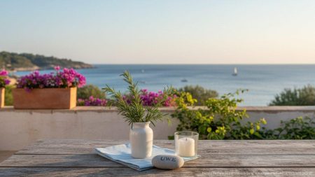 Ruhige mediterrane Landschaft auf Mallorca symbolisiert stillen Abschied und Erinnerung an Uwe, Freund der Auswanderin Kathrin Mermi-Schmelz