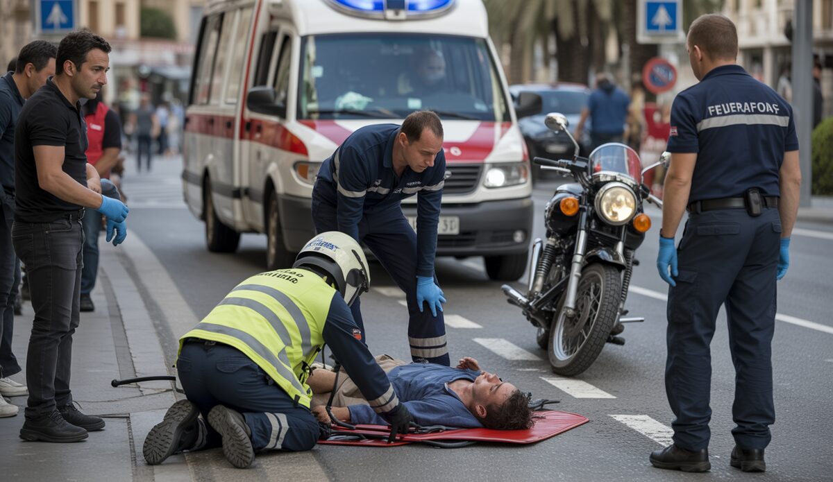 Kokainfund nach tödlichem Unfall mit Ambulanz in Palma Unfall in Palma: Ambulanz stößt mit Motorrad zusammen