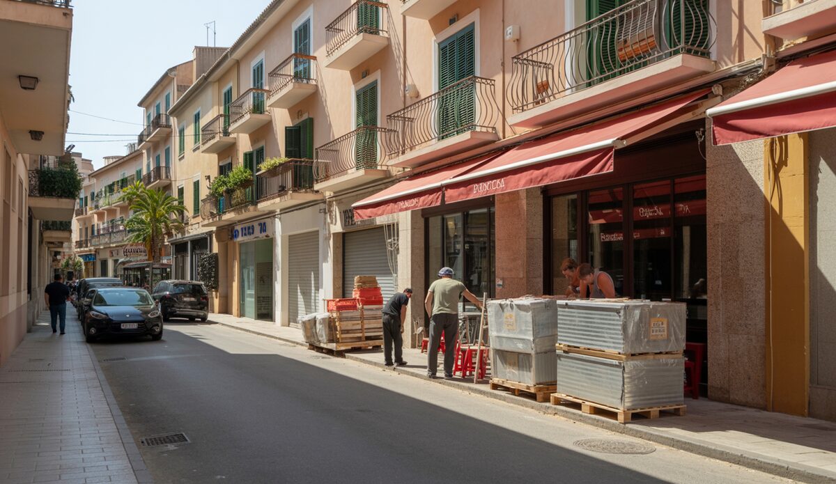 Umbau der Gaststätte auf Mallorca im Kitzbühler Stil