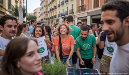 Calvià fördert Umweltschutz mit 15.000 Euro und neuen Preisen Menschen beteiligen sich an Umweltprojekten in Calvià, Mallorca.