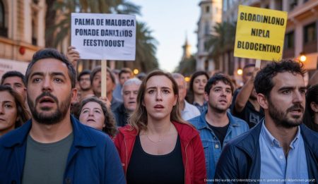 Unmut über neue Arbeitsbedingungen bei IB3: Erste Klagen eingereicht Protestierende IB3-Mitarbeiter in Palma de Mallorca