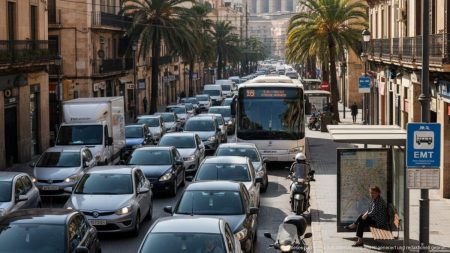 Verkehrsprobleme in Palma mit Mietwagen und residenten Fahrzeugen