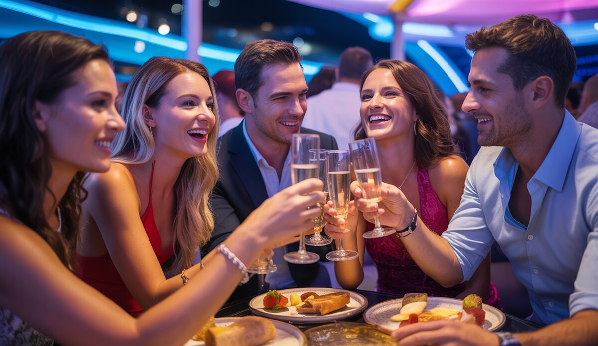 Megapark auf Mallorca: Ein Versöhnungsabend mit den Partytouristen Megapark-VIP-Bereich auf Mallorca während des Closing-Events 2025