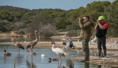 Vogelgrippe in Spanien: Mallorca bleibt vorerst verschont Fachleute überwachen Vögel in Mallorca auf Vogelgrippe