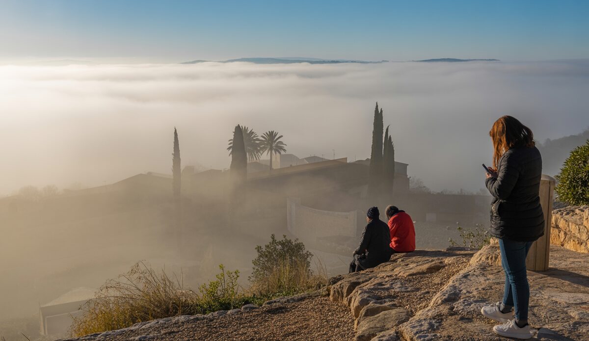 Klares Wetter in Llubí im Oktober