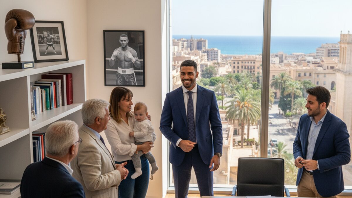 Youba Sissokho als neuer Koordinator des Bezirks Llevant in Palma