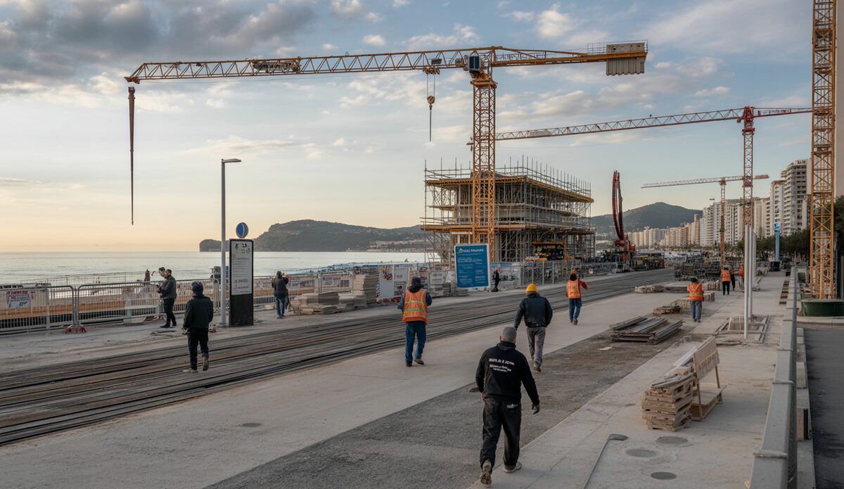 Calvià investiert 6,7 Millionen Euro in Magaluf-Projekt Bauarbeiten an der Promenade Gabriel Escarrer Juliá in Magaluf