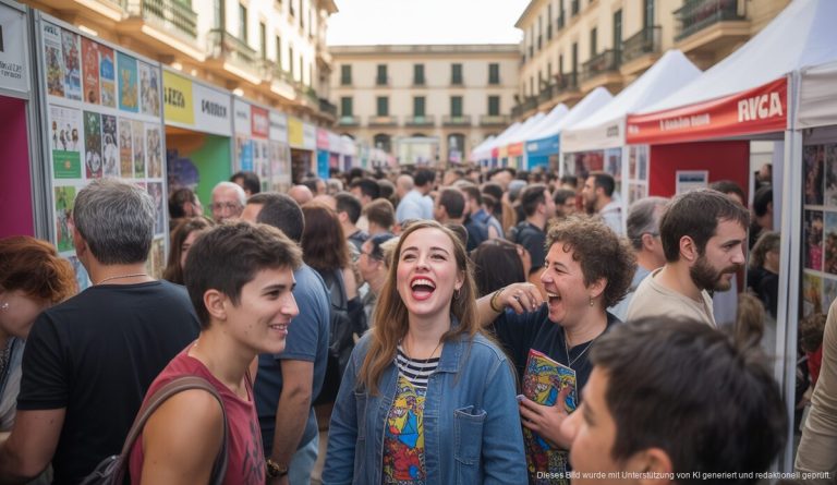 Còmic Nostrum: Kulturelles Highlight auf Mallorca im Jahr 2025 Besucher beim Còmic Nostrum Festival in der Fàbrica Ramis in Inca, Mallorca
