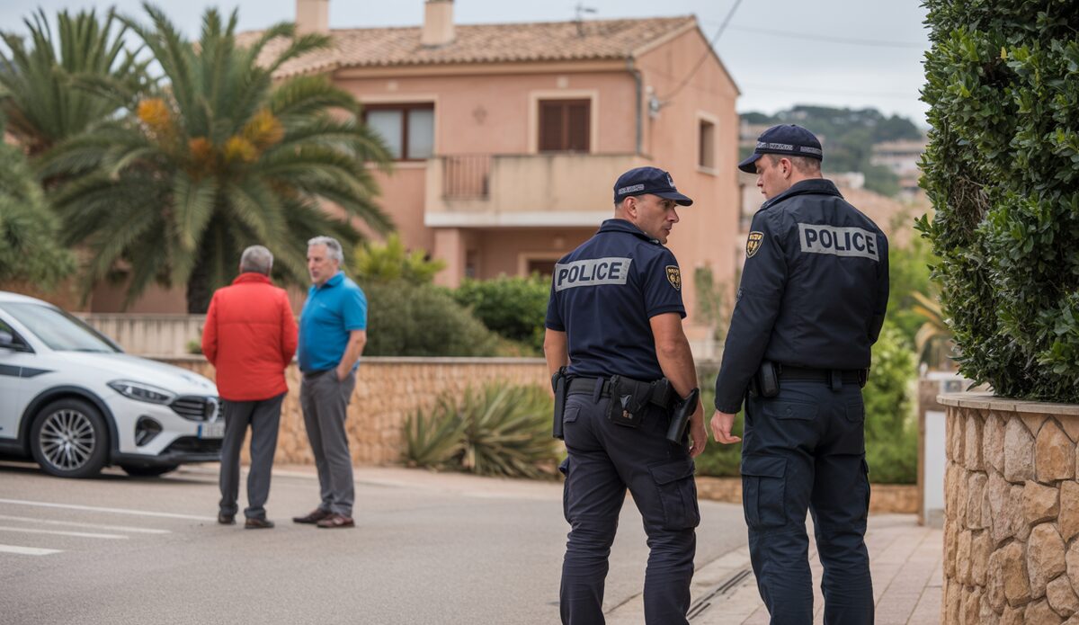 Polizeieinsatz nach Einbruch in einem Chalet in Llucmajor, Mallorca